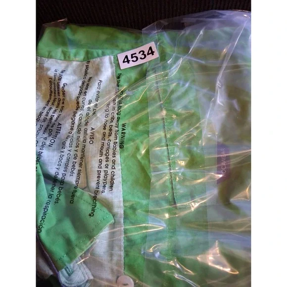 Rocawear Mens 2XL Green Striped Short Sleeve Button Up Shirt Cotton Slub Poplin - Picture 6 of 6